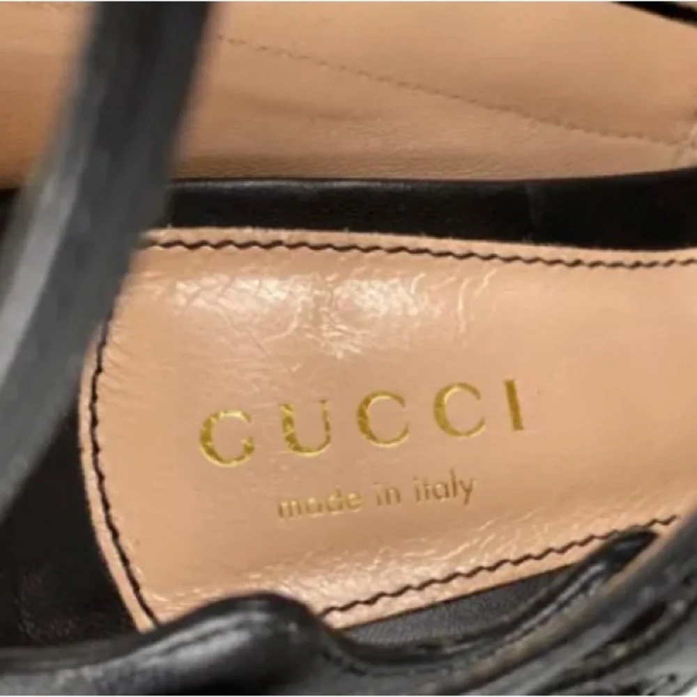 GUCCI ANETA CAGED BOOTIES w GG BUTTONS - Picture 10 of 16